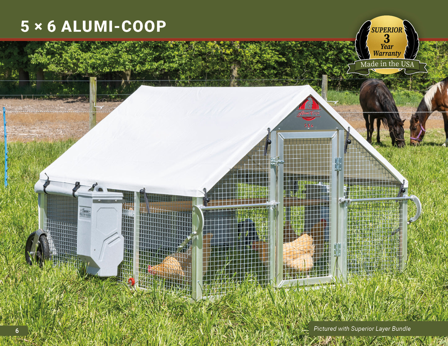 5 × 6 Alumi-Coop